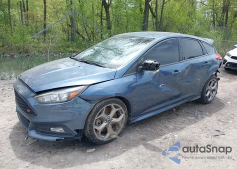 2018 Ford Focus St из США, поврежденный, VIN 1FADP3L93JL306883